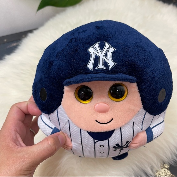 TY MLB Beanie Ballz - NEW YORK YANKEES Stuff Toy - Picture 2 of 10